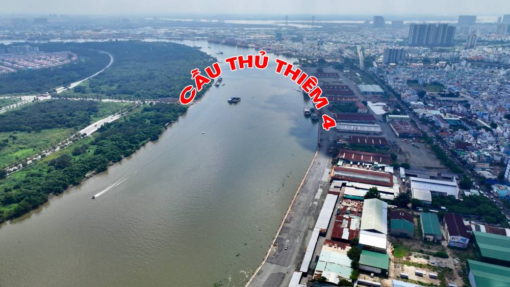 Cầu Thủ Thiêm 4 khởi công quý 3/2026, hoàn thành vào cuối 2028