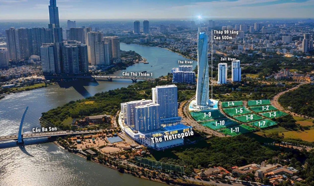 Trung tâm Tài chính Quốc tế Thủ Thiêm thực tế