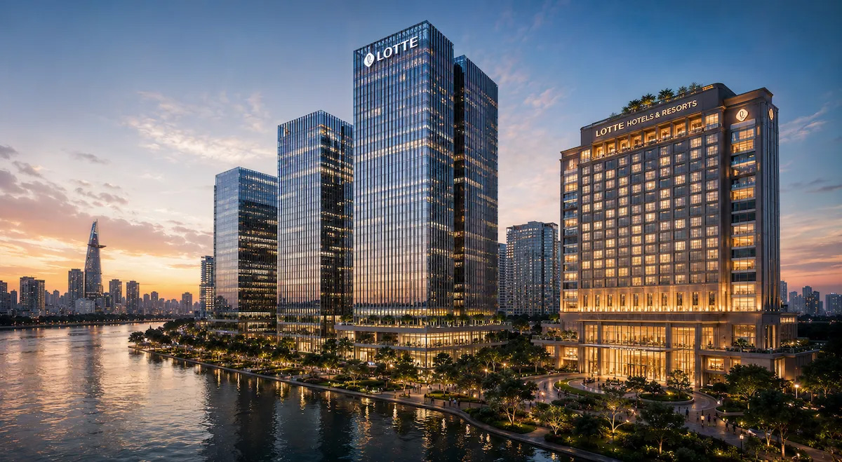 Văn phòng hạng A, Lotte Hotel 5*